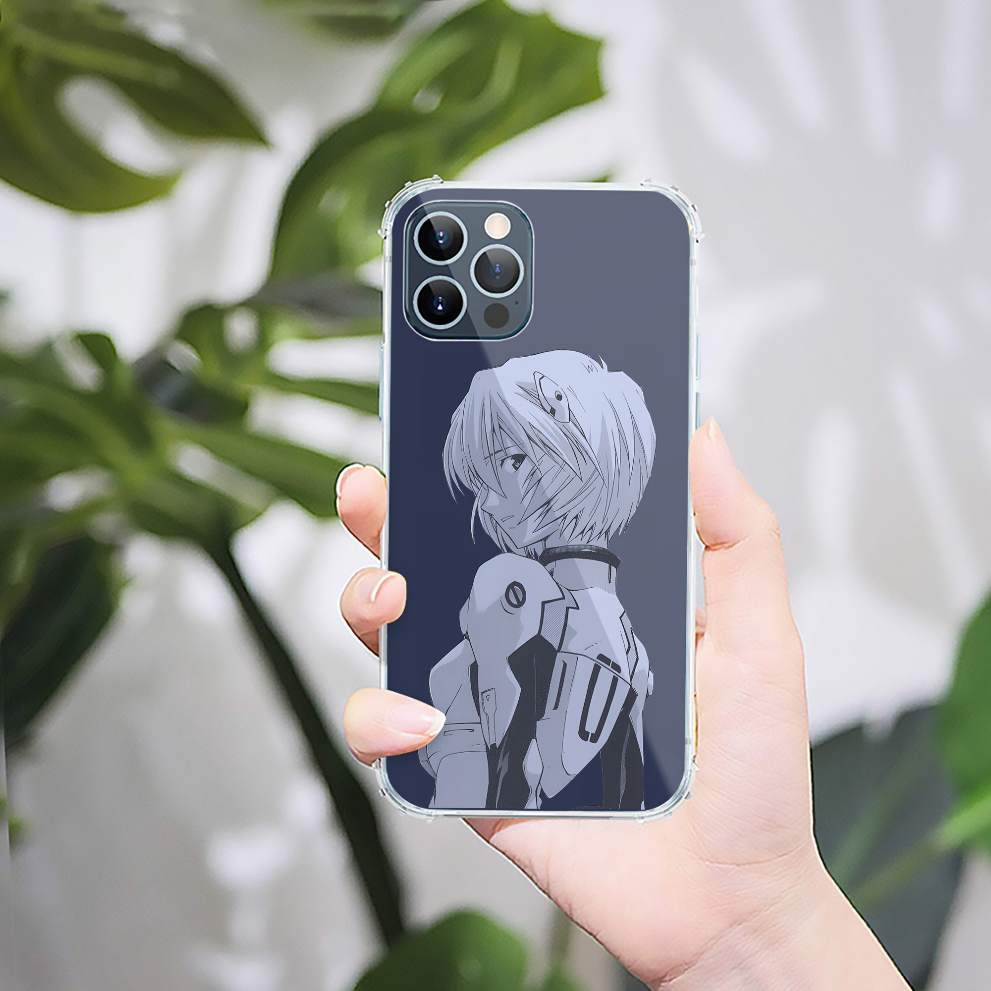 （画像用） EVA 新世紀エヴァンゲリオン 【iPhone 12シリーズ対応】透明スマホケース（クリアソフトケース）